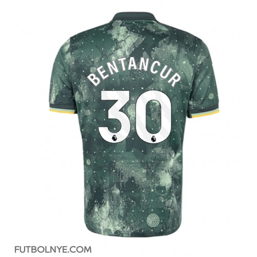 Camiseta Tottenham Hotspur Rodrigo Bentancur #30 Tercera Equipación 2024-25 manga corta